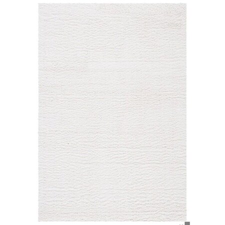 Safavieh 3 x 5 ft. August Shag 500 Contemporary Rectangle Power Loomed Rug Ivory AUG544A-3